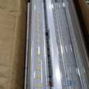 8FT LED Bulbs, Super Bright 72W 9000lm 5000K, T8 T10 T12 LED Tube Lights, FA8 Single Pin T8 LED Lights, Clear Cover, 8 Foot LED Bulbs to Replace Fluorescent Light Bulbs (Pack of 6)