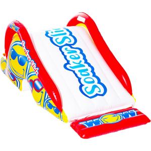 WOW Sports Soaker Splash Pad Slide (Slide Only), Inflatable Water Slide for Splash Pads, Slide for Backyard Watersports, Splash Pad Accessory Multicolor