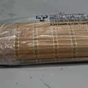 LazBlinds 100% Blackout No Drill Bamboo Roman Shades, Cordless Bamboo Blinds for Indoor Windows, Room Darkening Shades for Home & Patio, Thermal Insulated, Brown206, 35" W x 64" H