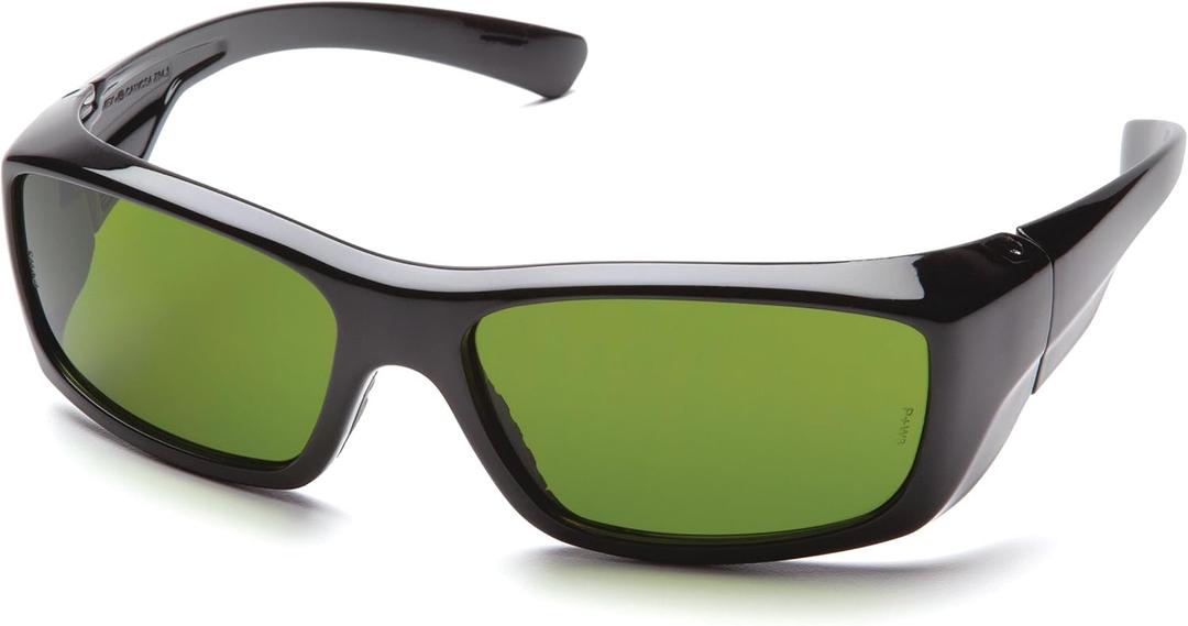 Pyramex Safety Shade 3.0 Safety Glasses, Scratch-Resistant, Black Frame, 3.0 ir Filter Lens (SB7960SF), 5.6 x 1.7 inch
