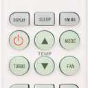 AIDITIYMI KKG9B-C2 Replacement Remote Compatible with Changhong A/C Air Conditioner KKG9B-C1