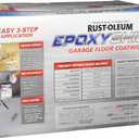Rust-Oleum 251870 EPOXYSHIELD Garage Floor Coating Kit, 2.5 Car, Gloss Gray
