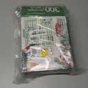 PREXTEX Multicolored Christmas Lights with Green Wire, 60 Feet, 300 Lights, Colorful String Lights Indoor or Outdoor - Incandescent String Lighting for Christmas Tree Decorations for Fences and Patios