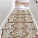 Non-Slip Stair Treads for Wooden Steps 15PC 30"X8" Indoor Stair Runner