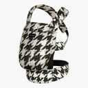 Momcozy PureHug Baby Carrier, Cotton Houndstooth Pattern Infant Carrier with Adjustable Waist Belt and Shoulder Straps