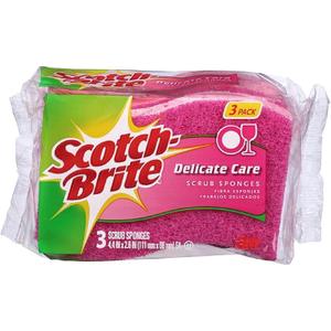 Scotch-Brite Delicate Care Sponges (3 Pack)