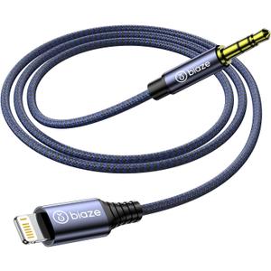 Lighting to 3.5mm Male Adapter Auxiliary Adapter