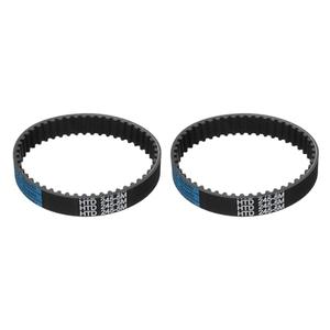 uxcell 2pcs HTD-5M Rubber Timing Belt 49 Teeth, 245mm Pitch Length x 15mm Width x 3.6mm Height, Closed Loop Pulley Timing Belt