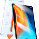TORRAS for iPad Pro 13 Inch Screen Protector M4 2024, Military Grade Shatterproof [TOP 9H+ Tempered Glass One-Pull Installation] Anti-Scratch, Bubble Free, Apple Pencil Compatible, HD Clarity