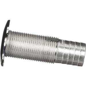 Attwood Stainless Steel Barbed Standard Length Straight Thru-Hull (One Size)
