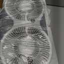 EZ-CHILL 9 Window Fan with Remote Control, 3 Speed Dual Fans with Auto-Locking Expanders, 3 Modes (Cool, Circulate, Exhaust), Fabric Cover, White