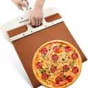 Sliding Pizza Peel 12 inch Pizza Slider Non-Stick with Handle Detachable Pizza Shovel Pizza Transfer Tool for Oven Slide Pizza Paddle Pizza Sliding Peel Pizza Spatula Pizza Smart Slider 1pack