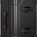 Traveler's Choice Maxporter II Polycarbonate Hardside Trunk with Spinner Wheels, Black, 31-Inch Large Trunk | Luggage, Spinner, Trunk