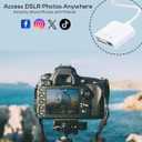 2 x 3-in-1 Multifunction OTG USB Type A, SD and MicroSD/SD to Lighnting Adapter for ipad,iPhone 12/12 mini/12 Pro/12 Pro Max, 13/13 mini/13 Pro/13 Pro Max,14/14 Pro/14 Pro Max/14