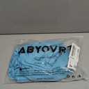 Women Sexy Backless Dress V Neck Sleeveless Open Back Split Maxi Dress Party Cocktail (Medium, Blue)