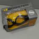 Bobster Cruiser 2 Goggles, Black Frame/3 Lenses (Smoked, Amber and Clear)