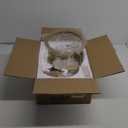 ANJIADENGSHI Mini Crystal Chandelier, 3-Lights Wagon Wheel Farmhouse Chandelier Modern Gold Light, Crystal Pendant Light Fixture for Bedroom Hallway Bar Kitchen Dinning Living Room Bathroom