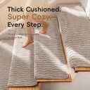 Domnesto Rounded Bullnose Carpet Stair Treads - 15 Pack, 32"
Thick Cushioned Peel & Stick Self-Adhesive Backing Textured Cut & Loop Surface Soft Plush Tape-Free Pet Friendly