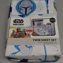 Jay Franco Kids Sheet Set with Fitted, Flat Sheets & Pillow Cover - Ultra-Soft Bedding with Pillowcase for Room Decor, Multi - Star Wars, 3 Piece Twin