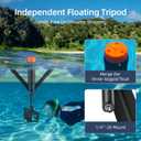 Floating Selfie Stick Hand Grip Tripod, Waterproof Extendable Selfie Monopod for GoPro Hero 13, 12, 11, 10, 9, 8, DJI OSMO Action 5 Pro 4 3Insta360 Ace Pro 2 and Most Action Camera
