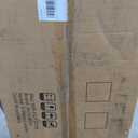 5 Step Ladders for Home, 300lbs Load, 46'' Top Step, Gold