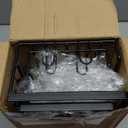 Shower Caddy Hanging Bathroom Organizer: Rustproof Shelf for Inside Shower - No Drilling Racks Over Showerhead - Bath Shelves for Shampoo Soap (Black)