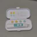 Frida Baby Electric Nail Buffer | Safe + Easy Baby Nail File, Baby Nail Clippers + Nail Trimmer Kit for Newborn, Toddler, Children's Fingernails/Toenails, 4 Buffer Pads, LED Light, Storage Case, White