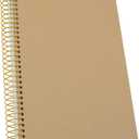 Yansanido Large Spiral Notebook, 2 Pcs B5 Pink Thick Paper Hardcover 7mm College Ruled 150 Sheets -300 Pages Journals for Study, Work, Travel and Notes 