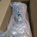 Full Size Comforter Set- 7 Pieces Tufted Bed in a Bag Full Bedding Sets | All Season Shabby Chic Boho Bedding with Comforter, Sheets, Pillowcases & Shams, Rusty Pink