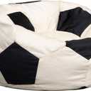 Big Joe Sports Ball Child-Sized Bean Bag Chair, Soccer Ball Plush, Soft Polyester, 2.5 feet (Single)