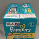 Pampers Swaddlers Diapers, Size 0 (up to 10 lbs), 140 Count, Absorbent, Keeps Baby Dry and Comfortable, Skin Safe Disposable Baby Diaper (Newborn)