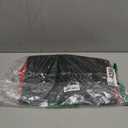 Hiceeden 16 Inch Wide Mouth Tool Bag, Collapsible Tool Tote with Waterproof Coating and Adjustable Strap, Portable Electrician Tool Organizer Handbag with 5 Outside Pockets, Red