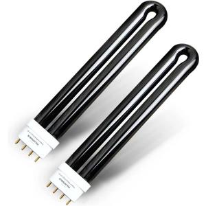 BAIMNOCM 2 Pack 10.2 Inches 24W B24B Replacement Black Bulb Light for Stinger BK300,BK310,BK500,BK510