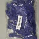 FOTIOMRG 120pcs 5 inch Royal Blue Balloons, Small Royal Blue Latex Party Balloons Helium Quality for Birthday Graduation Baby Shower Baseball Nautical Wedding Party Decorations (with Blue Ribbon)