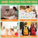 Dinosaur Party Favors for Kids  12 Pack Dino Painting Kits Wooden Keychains Arts and Crafts for Kids, Birthday Party Rerturn Gifts Goodie Bag Filler Pinata Stuffers Activities Toy Classroom Prizes