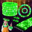 Green 12PCS Glow Sticks Stocking Stuffers Party Favors-Glow in The Dark Party Supplies for Kids and Adults, Perfect for Festivals, Birthday Parties, Raves, Concerts, and Camping Decorations