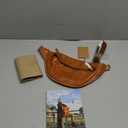 Berliner Bags Vintage Genuine Leather Fanny Pack Kai, Belt Bag, Crossbody Sling Bag for Men and Women - Brown