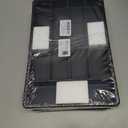 2 x Kitsure Silverware Organizer for Drawers - Expandable Cutlery and Utensil Drawer Organizer with Easy Maintenance, Premium PP Kitchen Organizers and Storage for Flatware, Black, 13.2" x 12.2" x 1.6" (Medium)