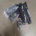 Heavy Duty Beach Wagon with 9" Big Wheels for Sand - 450lbs Load Foldable Wagon with Adjustable Handle & Cooler Bag, Collapsible Beach Cart for Shopping Garden Sports Camping Outdoor