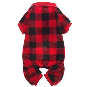 SCENEREAL Dog Pajamas for MediumDogs Boys Girls - Soft Pet Sweater Clothes Warm Puppy Onesie Outfits for Doggie Winter Christmas - Dog Jammies Pjs