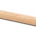 Split Oak Dowel Rods 3/4-inch x 36-inch, Pack of 25 Unfinished Fluted Molding Trim for DIY & Dowel Feature Wall, by Woodpeckers