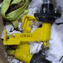 2Pack Shipping Container Wheels 8 - Lug Wheels kit, Shipping Container Axles with Ratchet Tie Down-Moves 20ft.-40ft. (Lemon)