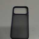 TORRAS for iPhone 17 Pro Case, Beyond Military-Grade Protection, Camera Control Button, DIY Buttons, Translucent Matte Slim Thin Shockproof Hard Back Anti-Scratch Phone case for iPhone 17 Pro, Black