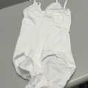 BRABIC Womens' Seamless Sleeveless V-Neck Bodysuit Shapewear Tummy Control Size XL/2XL