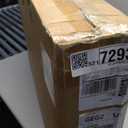 Cooling Elevated Dog Bed for Large Dogs Indoor Outdoor, Raised Acrylic Pet Cot with Breathable Mesh & Plush Washable Mat, Easy to Clean