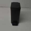 Cesun Small Bathroom Trash Can with Lid Soft Close, Step Pedal, 6 Liter / 1.6 Gallon Stainless Steel Garbage Can with Removable Inner Bucket, Anti-Fingerprint Finish (Matt Black)