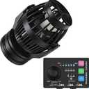 Uniclife Aquarium Wave Maker for 120-300 Gallon Fish Tanks 3400 GPH Adjustable Circulation Pump with Controller and Strong Magnetic Suction Base Submersible Power Head for Fresh and Salty Water