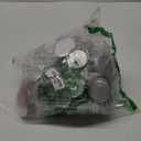 200 Sets 2.25 Inch Button Making Supplies - 58mm Button Supplies for Button Maker Machine, Pin Making Kit, Badge Maker, Button Press Supplies, Button Maker Blanks
