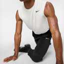 Nike Men's Totality Dri-FIT Tapered Versatile Pants (Medium, Black/White)