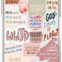 Case for iPhone SE2/SE3/7/8 with Christian Design,Jesus Bible Verse Collage Pattern for Men Women,Clear Slim Soft TPU Bumper Case,4.7(Christian,7)